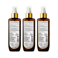 WOW Skin Science 100% Pure Castor Oil - Cold Pressed - For Stronger Hair, Skin & Nails - No Mineral Oil & Silicones, 200 Ml|Pack of 3