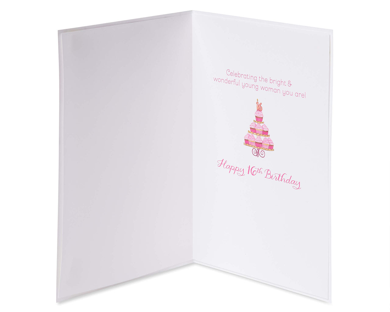 Papyrus 16th Birthday Card for Her - Designed by Bella Pilar (Bright & Wonderful Young Woman) Bright & Wonderful Young Woman