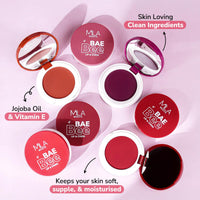 Mila Beaute BaeBee Lip & Cheek Tint I Creamy Formula, Matte Finish I Long Lasting I With Jojoba Oil (04 Fresh Red)