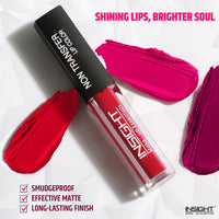Insight Non Transfer Lip Color, Matte Finish, 4ml (20 Royal) (Pack of 2)