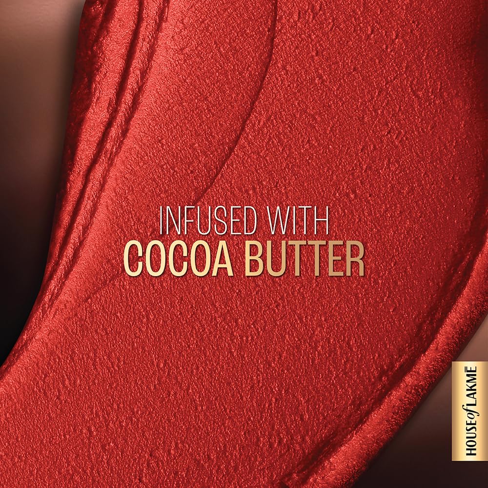 Lakmé Xtraordin-Airy Lip Mousse, Velvet Matte Finish, with air-light texture, for nourished & moisturised lips, Liquid Lipstick, New Flame Red