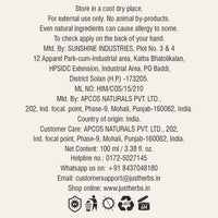 Just Herbs Long Stay Non Sticky Makeup Fixer, Setting Spray for Face Makeup with Aloevera and Green Tea 100 ml