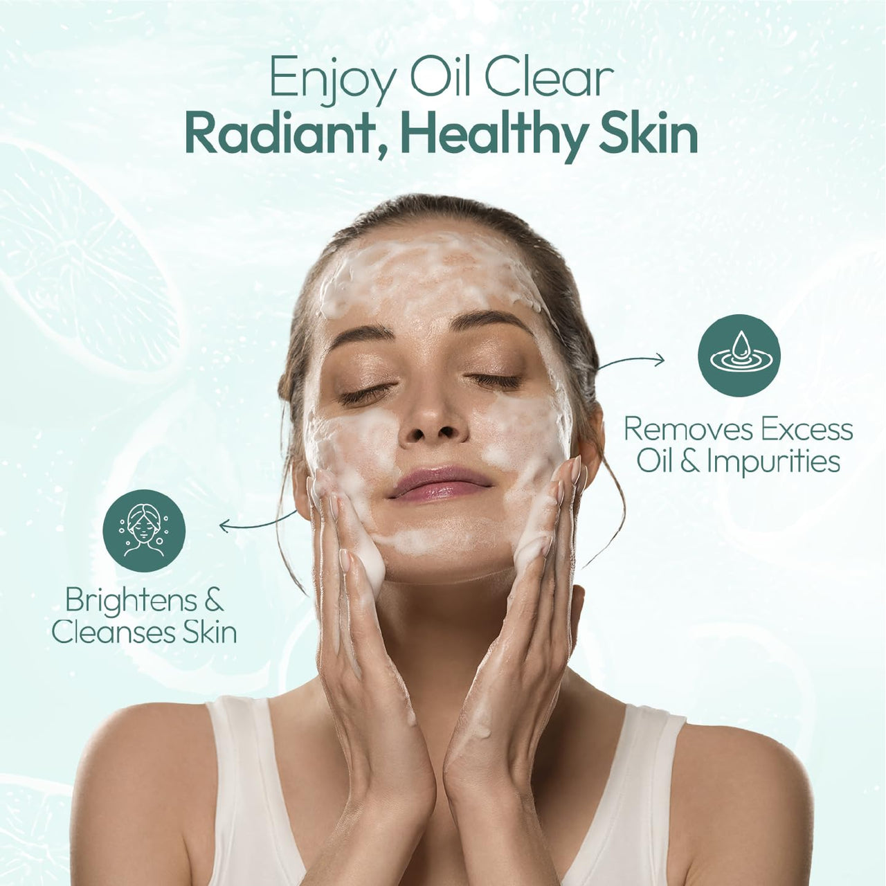 Himalaya Oil Clear Lemon Face Wash, 200ml (Pack of 3)