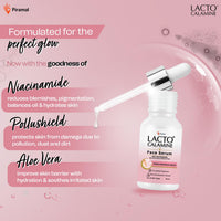 Lacto Calamine 10% Niacinamide Face Serum | 30ml | Pore Minimizing, Acne Marks, Blemishes & Oil Balancing | Face Serum for Women & Men | Reduces Pigmentation | Dermatologically Tested & Fragrance Free