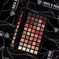 PAC Rock & Rose Eyeshadow Palette (50 Colors)