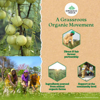 A TATA Product - Organic India Tulsi Sweet Rose - 25 Tea Bags, Stress Relieving, Supports Radiant Skin, Rich in Antioxidants, Made with Tulsi, Chamomile, and Rose Certified Organic