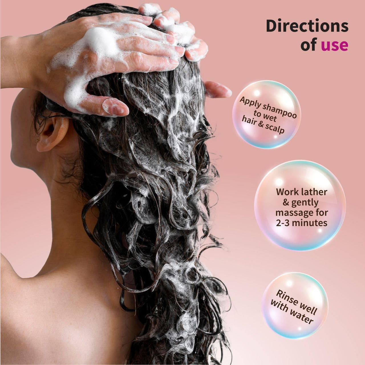 Ayouthveda Anti-hairfall Shampoo | Salfate & Paraben Free | Prevents Dandruff & Itchi Scalp | Cleanse, Conditions & Purifies Hair & Scalp | Improve Hair Density & Texture (Pack Of 2-200ml each)