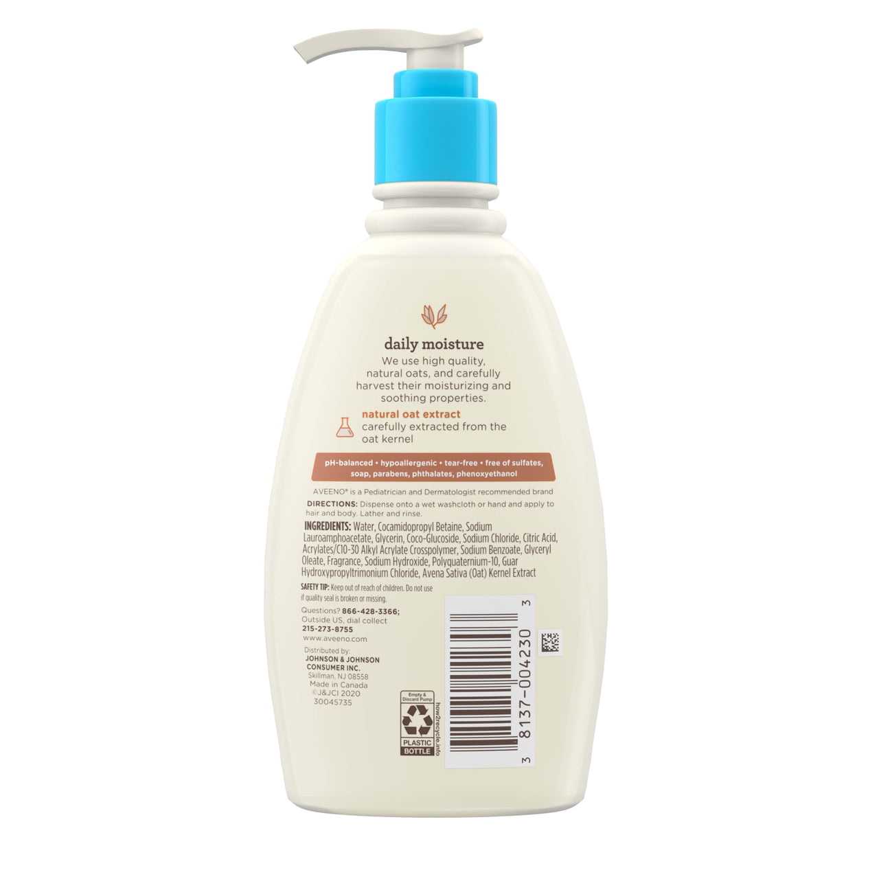 Aveeno Baby Wash and Shampoo Lightly Scented (12 fl oz)