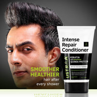 Ustraa Intense Repair Conditioner - 100 g - Set of 2 | Fiber Restoration Technology | Helps Protect & Restore Hair Bonds | with Black Rice, Quinoa Extracts & Keratin | No SLS, No Paraben