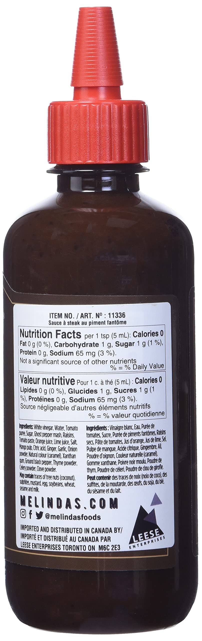 Melinda's  - Ghost Pepper Steak Sauce - 12oz, 1pck