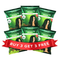 VLCC Natural & Herbal Henna - 120G X 2 (Pack Of 3, 720G - Goodness Of 10 Herbs Like Amla, Brahmi, Jatamansi, And Bhringraj, For Stronger, Smoother & Shinier Hair.)