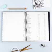 Blue Sky 2024 Weekly and Monthly Planner, January - December, 8.5