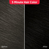 Revlon Top Speed Hair Color for Women Brownish Black| 100% Grey Coverage in just 5 Minutes | Ammonia Free, Easy Application and Intense Conditioning