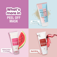 Glamveda 0.05% ww Glycolic Acid & 0.05% ww Salicylic Acid Anti Acne Peel off mask | For Oily & Acne Prone Skin | Oil balancing, Deep Cleansing | Blackhead & Pore care | 100gm