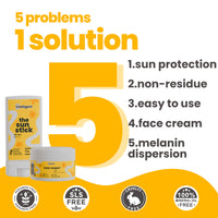 Tuco® Kids Sunscreen Stick (14gm) & Sunscreen Cream (50gm) | Combo Pack of 2 | Safe for Kids and Baby | UVA/UVB PA++++ | Broad Spectrum | Benzophenone- 3 and Avobenzone Free | Ages 2-5, 5-10, 10-15 | 64 gm |