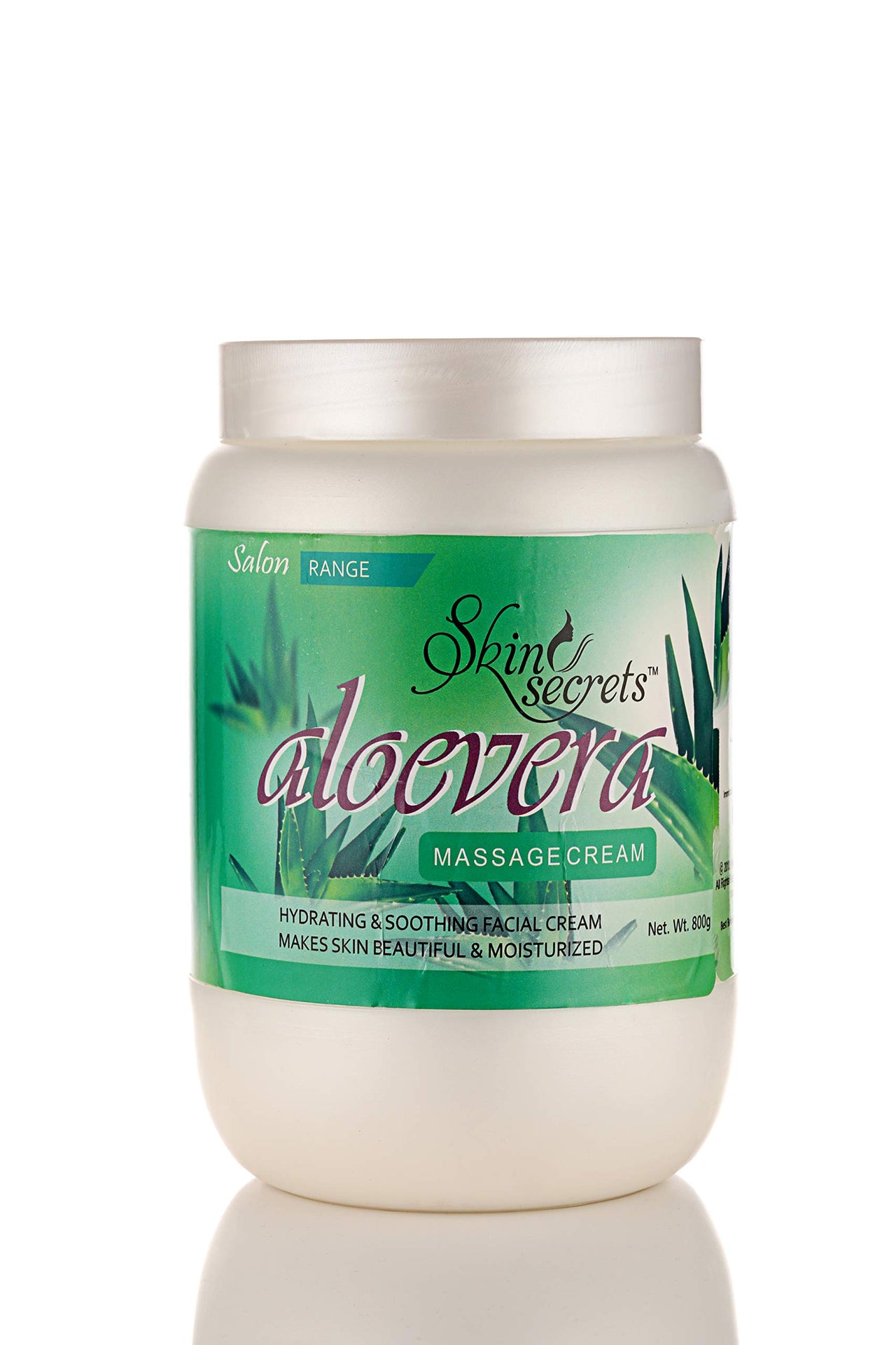 Skin Secrets Aloe Vera Massage Cream with Aloe Extract| Hydrates, Nourishes & Soothes Dull & Dehydrated Skin| Paraben free, Cruelty free & Vegan (800gm)