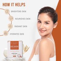 Glamveda Rice Water Brightening Facial Kit | 6 Steps | 40 gm | Evens Skin Tone & Lightening