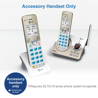 AT&T DL70019 Accessory Handset for DL72x19 Phone with Bluetooth Connect to Cell, Call Blocking, 1.8