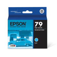 EPSON 79 Claria Hi-Definition Ink Standard Capacity Cyan Cartridge (T079220) Works with Artisan 1430, Stylus Photo 1400