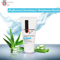 O3+ Hydrating & Soothing Face Wash with Aloe Vera and Cucumber Extracts, 50g & O3+ ALPHA MEN Acno D-TAN Scrub With Hyaluronic & Mint 50g - Detan Scrub for TAN removal Combo