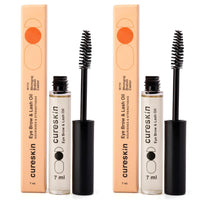 Cureskin Eye Brow & Lash Oil | Nourishes and Strengthens | Eyelash Growth Serum | Lash Serum for Eyelash Growth, 7 ml (Pack of 2)