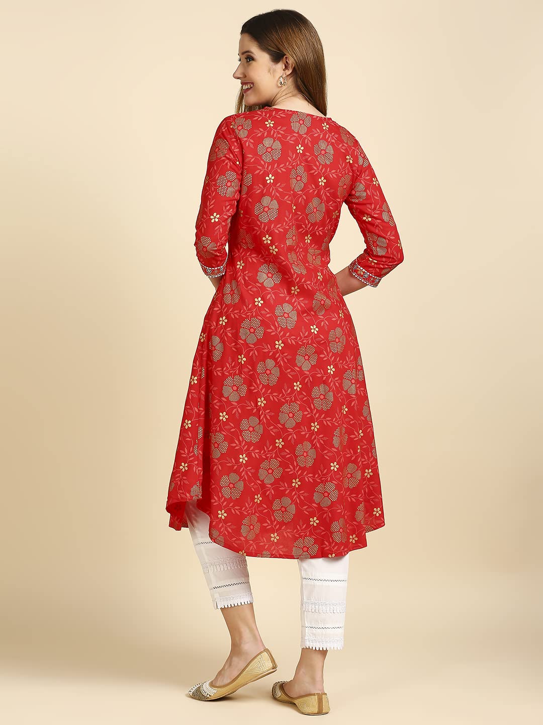 anubhutee Women's  Viscose Kurta