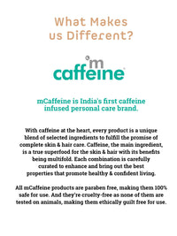 mCaffeine Coffee Hair Oil for Hair Fall & Hair Growth | Powered with Redensyl, Argan Oil & Coffee Oil for Root Stimulation & Hair Fall Control | Lightweight & Non Sticky - 200ml