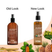 VITRO Anti Mosquito Repellent Room Spray 100 ml| DEET FREE|Acts as Room Freshener | Contains Lavender | Completely Herbal | Eucalyptus & Lemongrass Essential Oils | Baby-Safe, Skin-Safe, Plant-Safe | Irritant-Free, Chemical-Free (Pack 2)