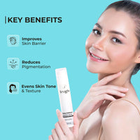 Truglw Dewy Defence Moisturizer with SPF | Hyaluronic Acid, Kojic Acid & Niacinamide | Hydrating, Brightening & Lightweight Sunscreen Moisturizer for Glowing Skin | Non-Sticky & Fast-Absorbing – 50ml