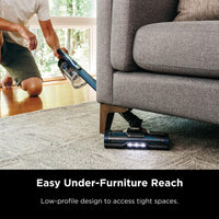 Shark IZ631H Cordless Pro Vacuum with PowerFins and Self-Cleaning Brushroll, Includes Upholstery Tool & Crevice Tool, Up To 60 Minute Runtime, HEPA Filtration, Cordless Vacuum, Dark Grey/Mojito Gray