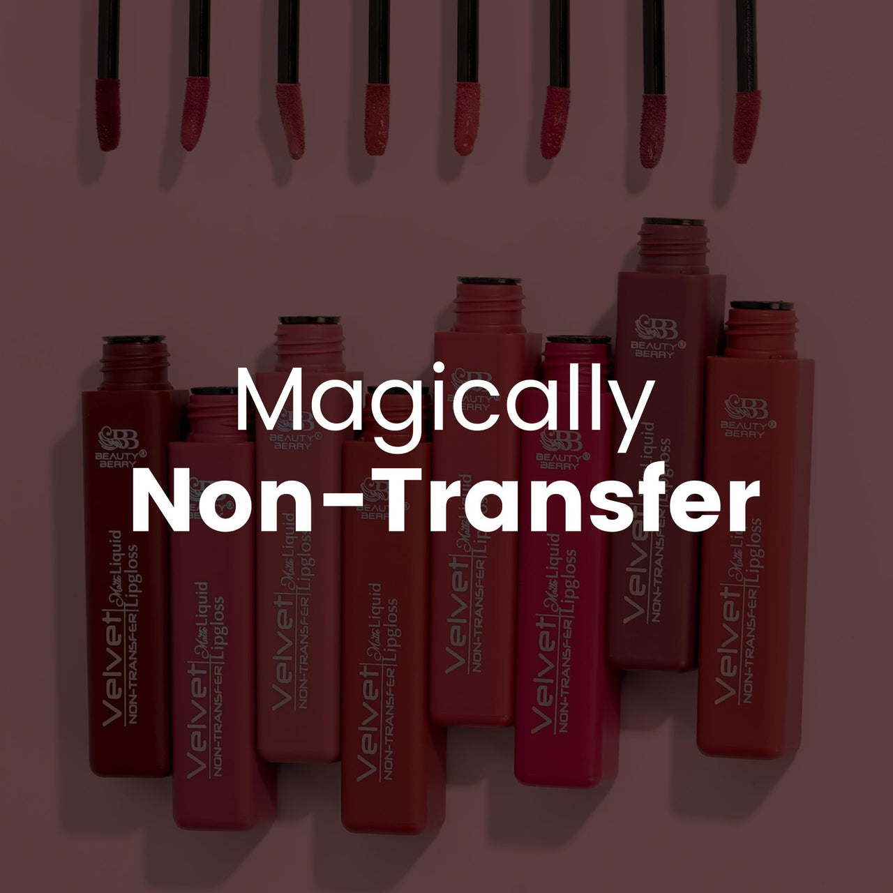 Beauty Berry Velvet Non Transfer Liquid Lipstick for Women (Blood Merry)