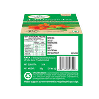 A TATA Product - Organic India Tulsi Green Tea Pomegranate - 25 Tea Bags, Certified Organic, Stress Relief, Rich in Antioxidant, Tulsi & Pomegranate Infusion