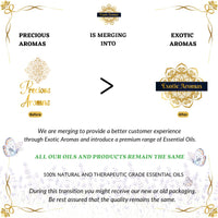 Exotic Aromas Essential Oil Lavender, Rose, Tea Tree, Jasmine, Ylang Ylang, Orange, Lemongrass, Peppermint, Rosemary, Pure & Natural (Pack of 9)