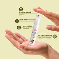 La Pink Young Forever Under Eye Serum with White Haldi, Licorice & Vit B3 (Niacinamide) | Reduces Dark Circles, Fine Lines & Puffy Eyes | 100% Microplastic Free Formula | Women & Men (15ml)