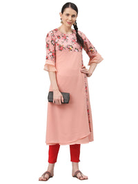 ALC Creation Women's  Crepe A-line Kurta