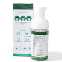 NOURRIR CleanseMe Green Dew Foaming Face Wash | 100ML | Enriched With Glycolic Acid & Nutmeg Oil | Acne Freedom |