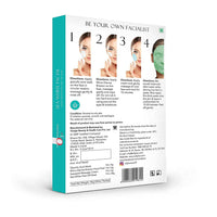 O3+ Sea White Brightening Facial Kit With Peel Off Mask Suitable (45g, Single Use Facial Kit) & O3+ Caffeine Bomb Anti Dark Circle Eye Patch & Eye D Tan (single use only) 5G Combo