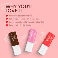 Seven Seas Hydra Touch Lip Balm | Keeps Lips Soft & Smooth | Non Sticky Texture | Prevents Chapped Lips | Highly Moisturising Lip Balm (3.5g, Cherry)