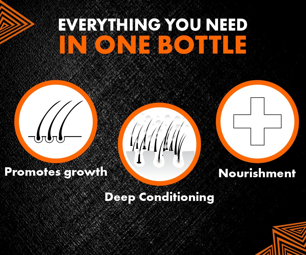 UrbanGabru Beard Oil for Beard Growth | 100% Natural (30 ml) | Paraben & Sulphate Free | for Thicker, Longer Beard | Nourishes & Conditions Beard