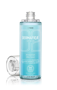 Dermafique All Important Skin Toner, Aqua Marine, 150ml And Dermafique Absolute Detox Facial Cleanser for Normal To Dry Skin, Dermatologist Tested, Soap Free (100 ml)