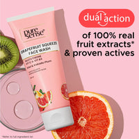PureSense Grapefruit Squeeze Face Wash with Glutathione + Vitamin C and Vitamin B3 | Kiwi & Kakadu Plum | Fights dullness and Reveals Radiant Glow | For Men & Women - 100ml