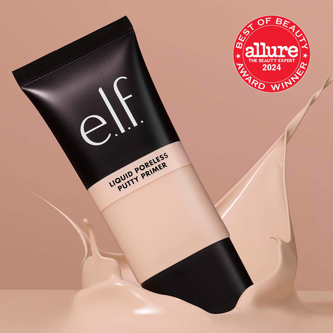 e.l.f. Liquid Poreless Putty Primer, Lightweight Face Primer For Long-lasting Makeup Wear, Creates A Smooth Complexion, Vegan & Cruelty-free