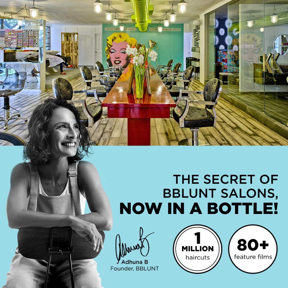 Bblunt Salon Secret High Shine Crème Hair Colour, 100g - Chocolate Dark Brown 3 (Pack Of 1) With Shine Tonic, 8ml