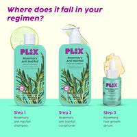 The Plant Fix Plix Rosemary Hair Growth Serum with 3% Redensyl, 4% AnaGain, 3% Baicapil, 30 ml | Stimulates Hair Growth, Increase Hair Density & Thickens Hair | For Men & Women