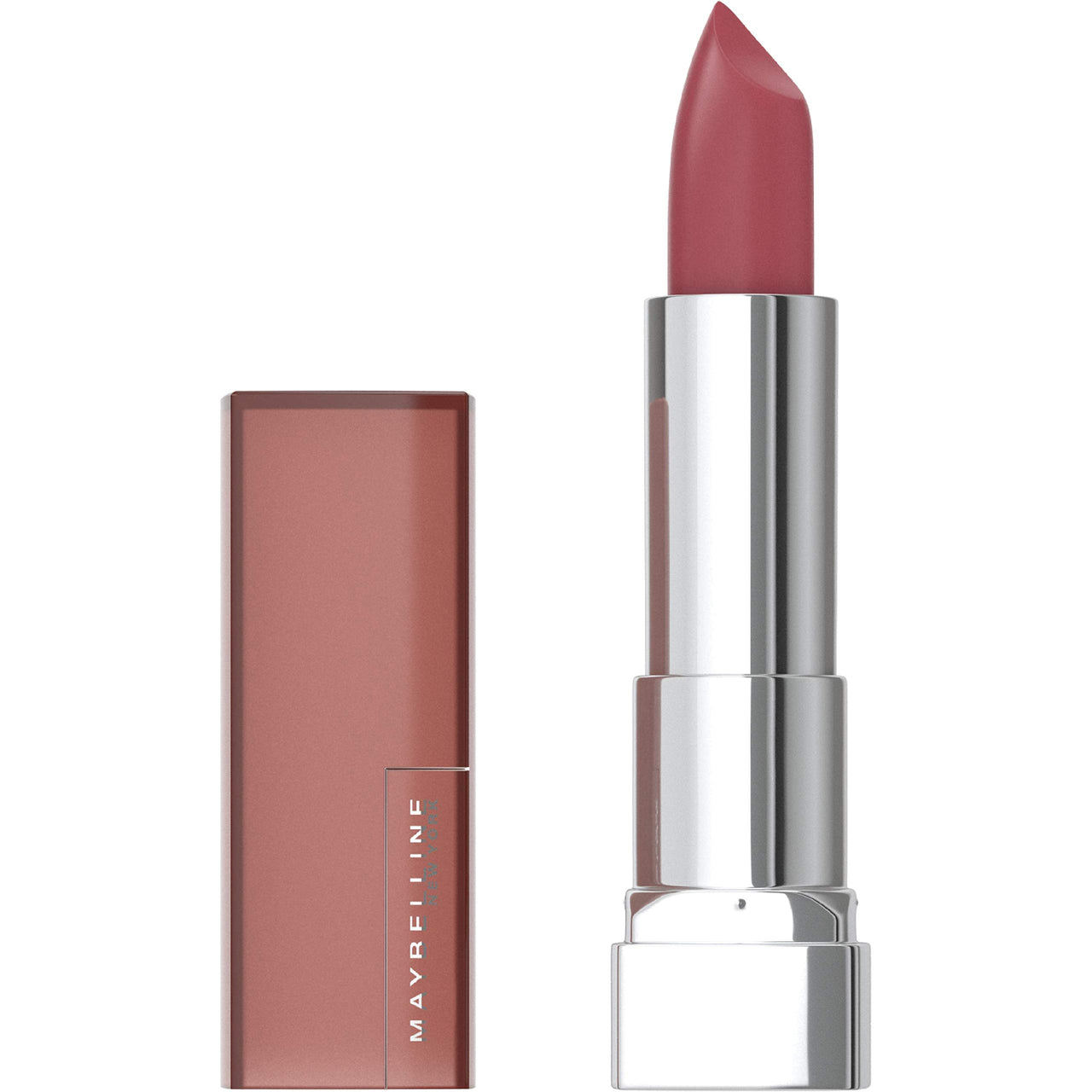 Maybelline New York Hypercurl Mascara Waterproof, Black, 9.2ml & Maybelline New York Color Sensational Creamy Matte Lipstick, 660 Touch of Spice, 3.9g