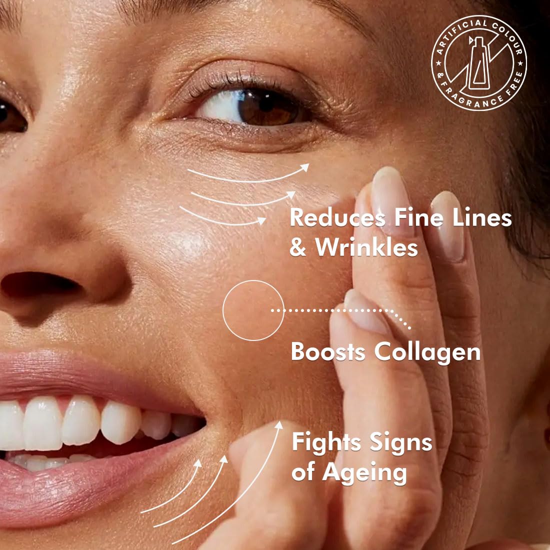 mCaffeine Retinol 0.3% & Black Tea Complex™ Anti Ageing Face Serum | Reduces Wrinkles, Fine Lines & Fights Signs of Ageing | Boosts Collagen by 80% | Retinol & Squalane Serum for Women & Men - 20 ml