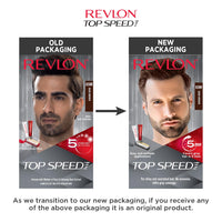 Revlon Top Speed Hair Color - Men -Dark Brown 65M