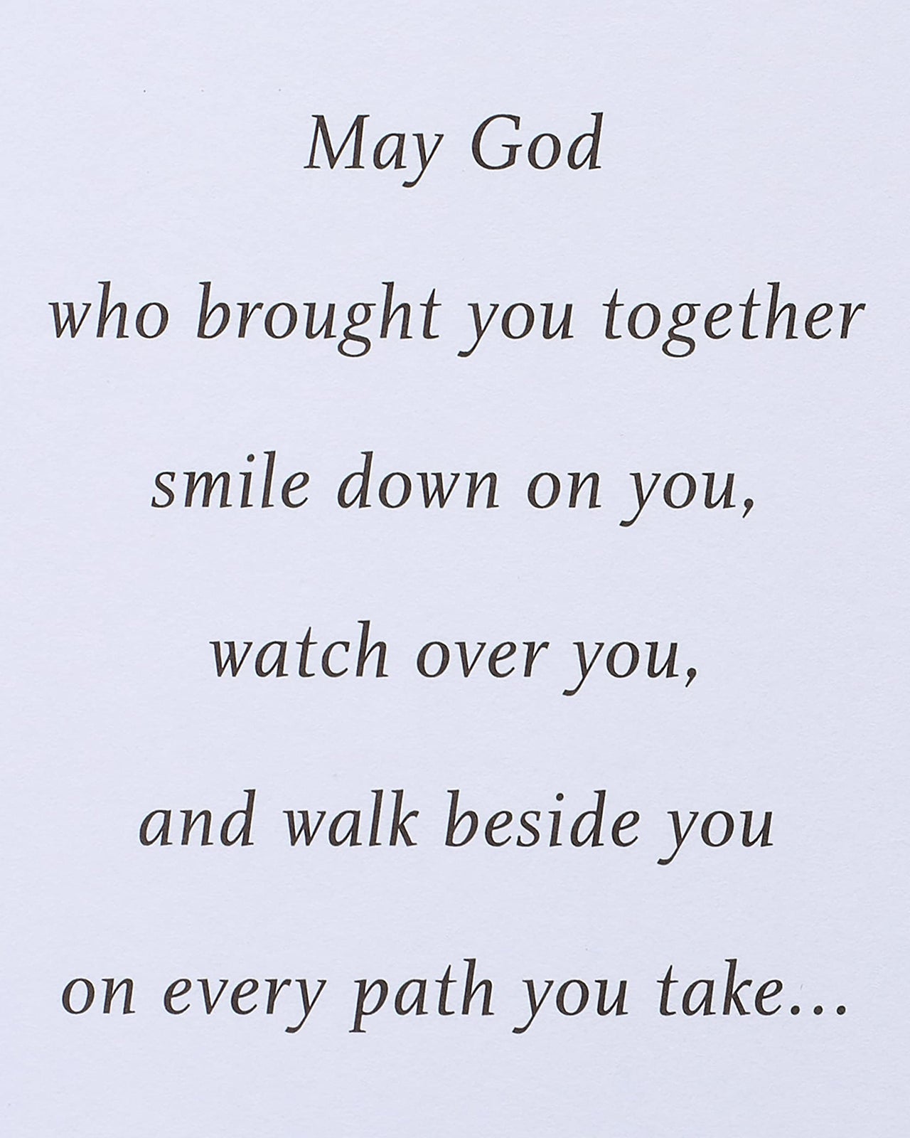 American Greetings Religious Wedding Card (Special Couple) Special Couple