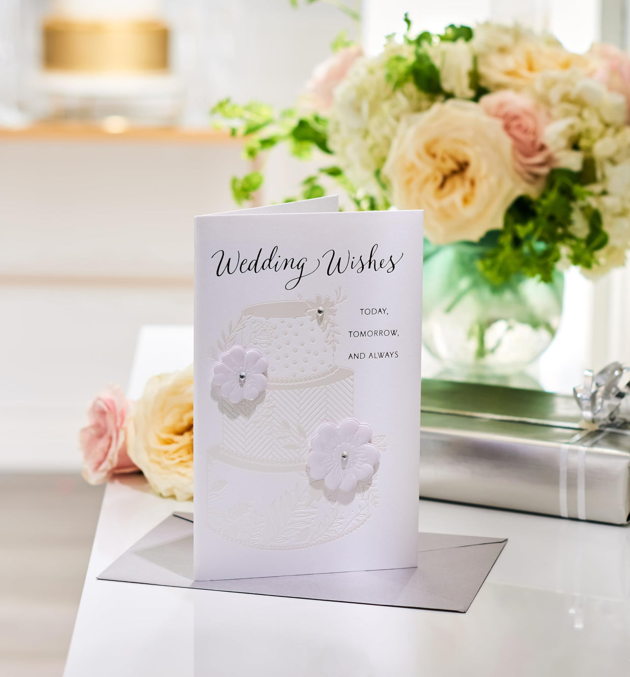 American Greetings Wedding Card (The Happiness You'll Find) Wedding Cake
