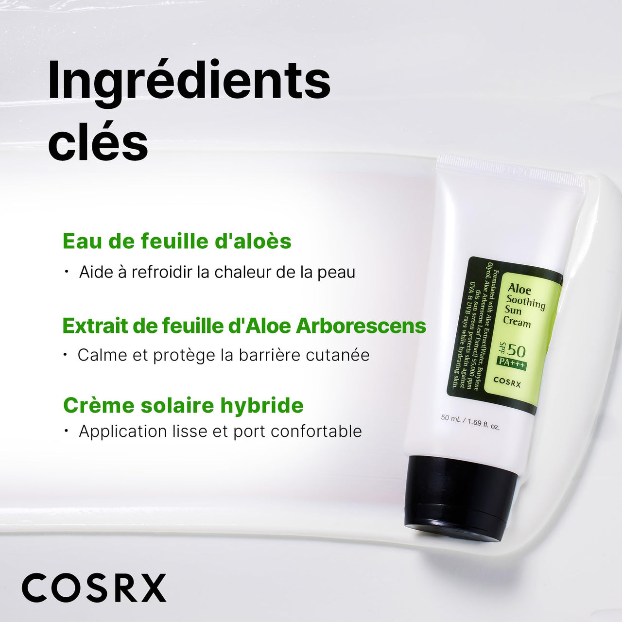 COSRX All Skin Aloe Soothing Sun Cream SPF50 PA+++